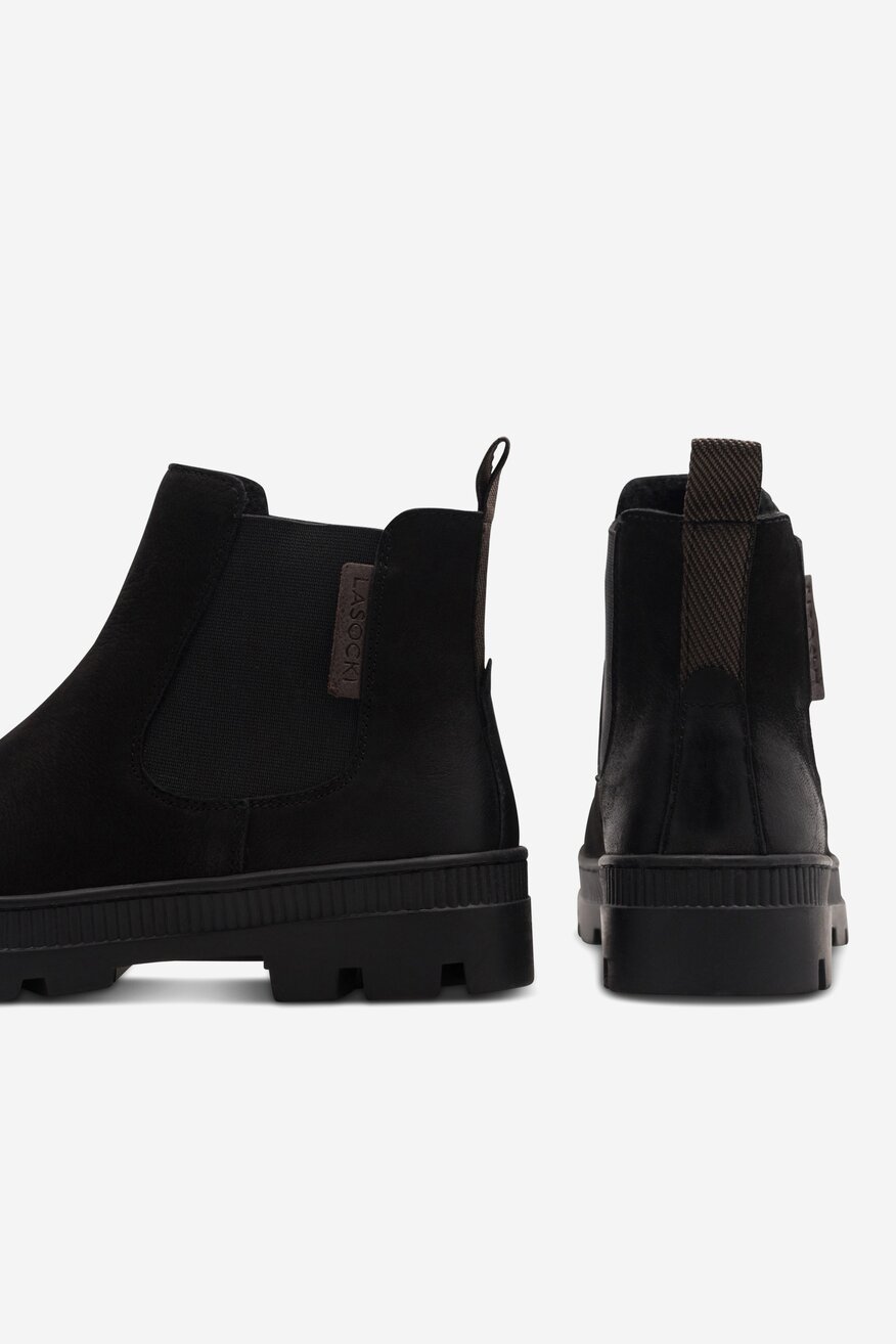 Sztyblety skórzane ocieplane