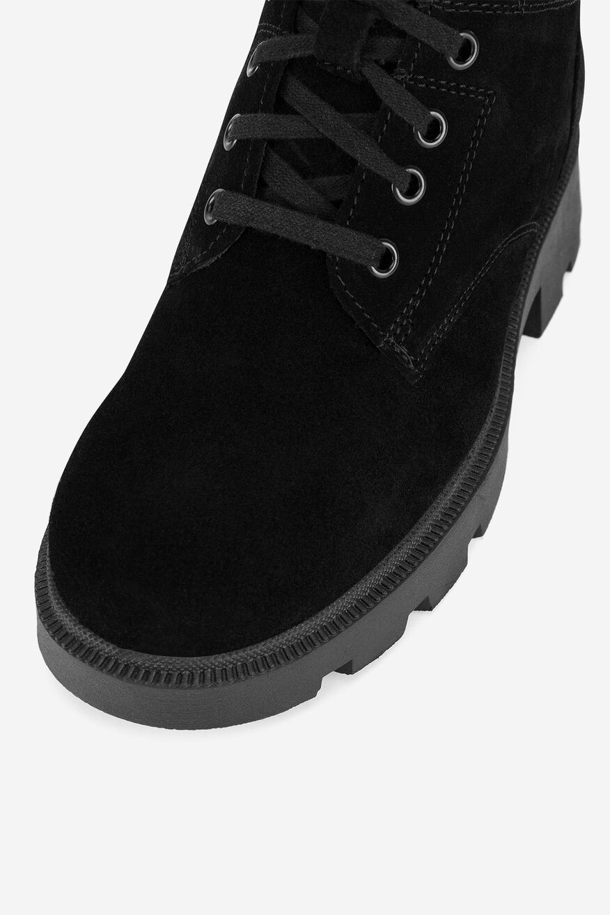 Trzewiki skórzane ocieplane