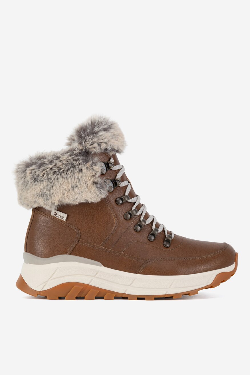 Trzewiki skórzane ocieplane