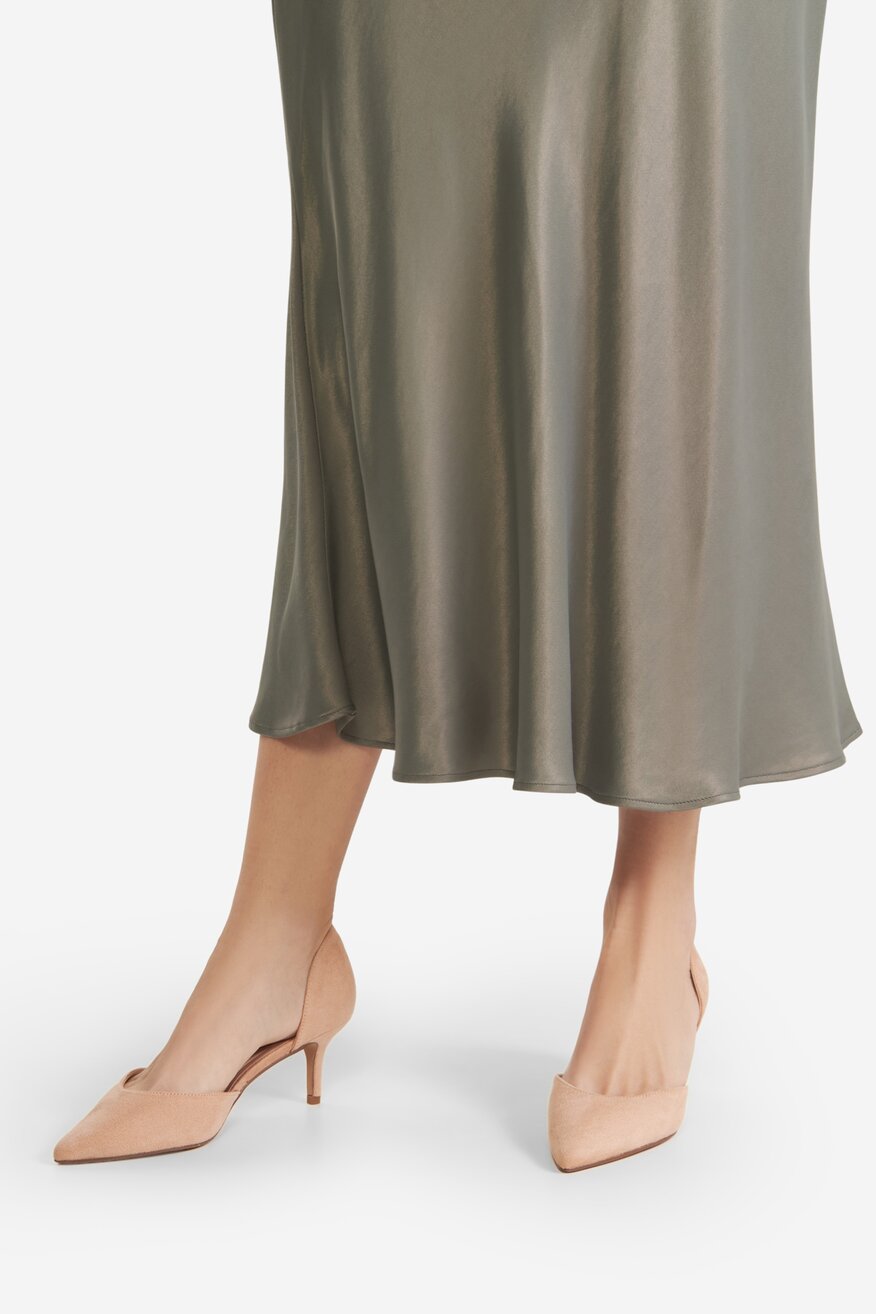 Czółenka na obcasie