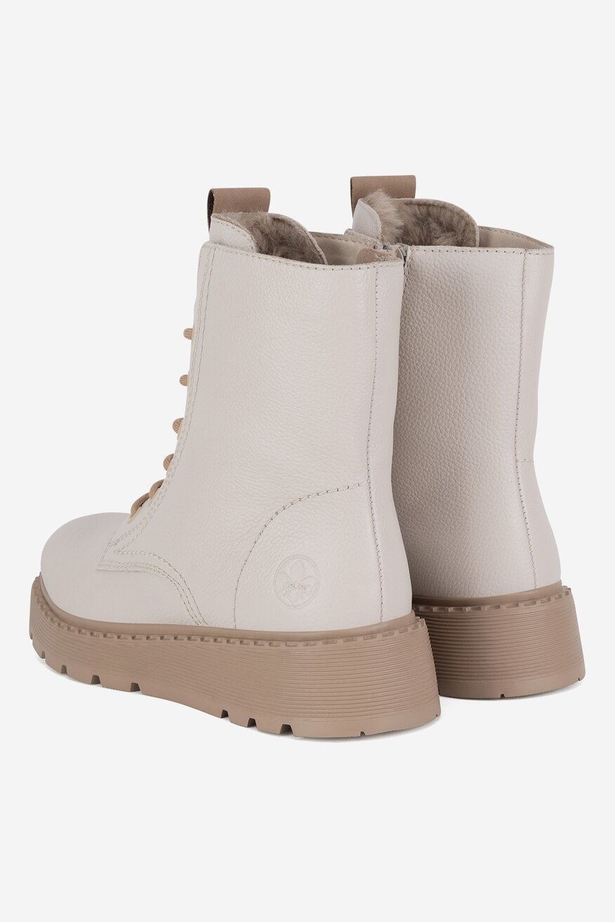 Trzewiki skórzane ocieplane