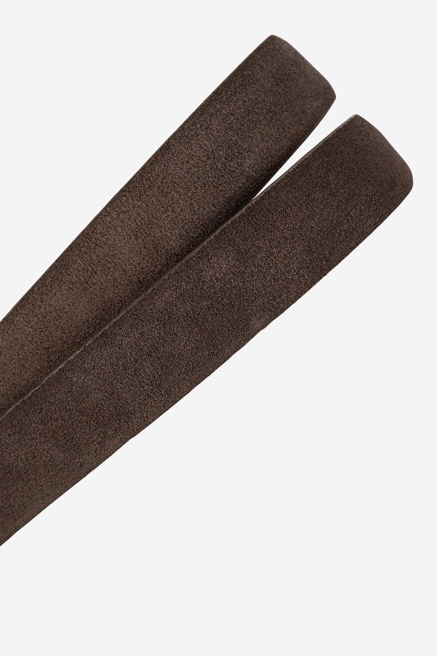 Pasek damski skórzany