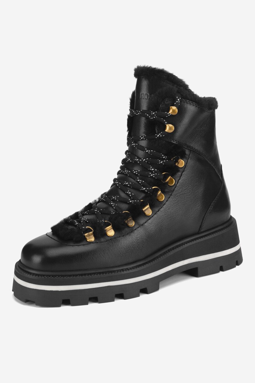 Trzewiki skórzane ocieplane