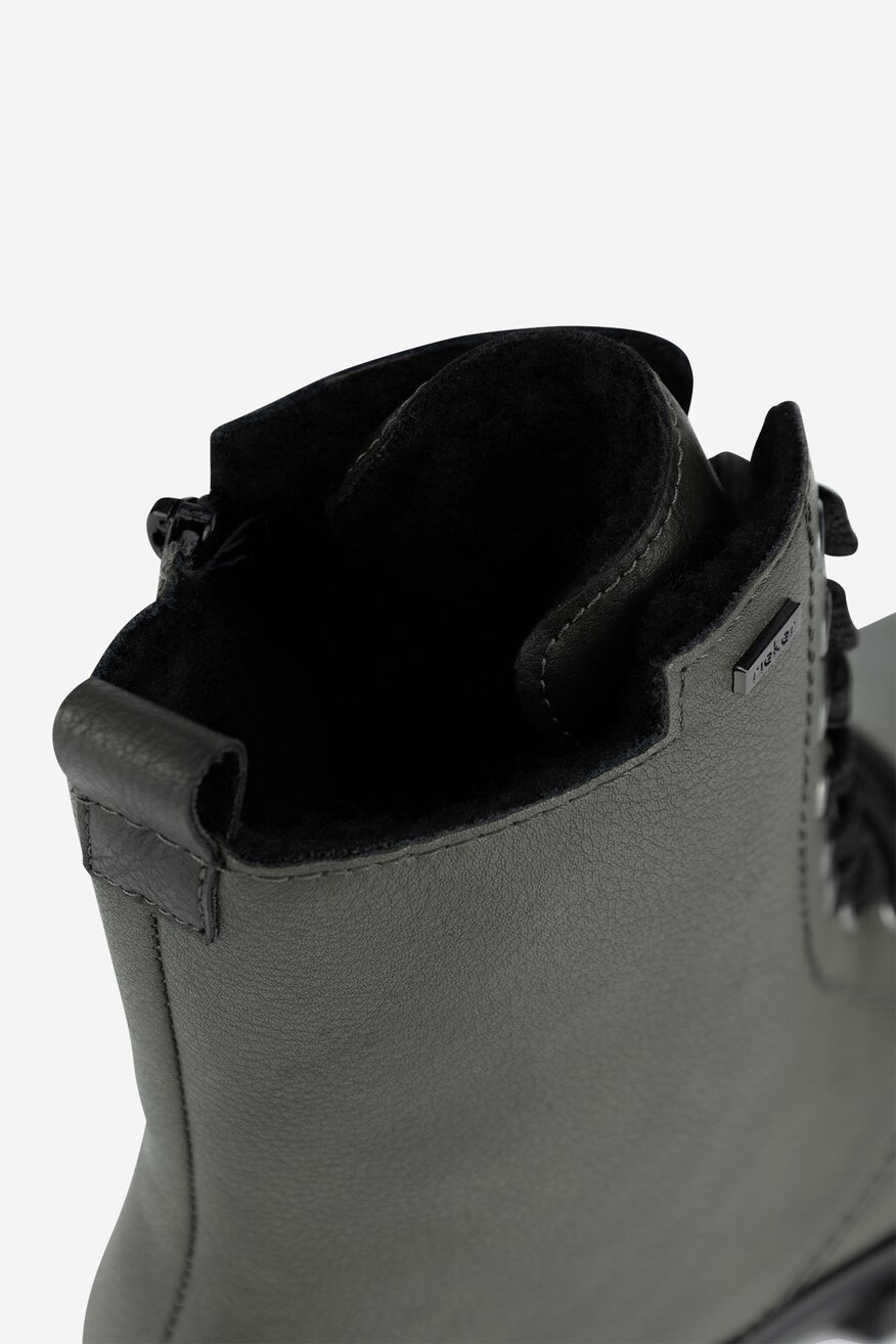 Trzewiki skórzane ocieplane