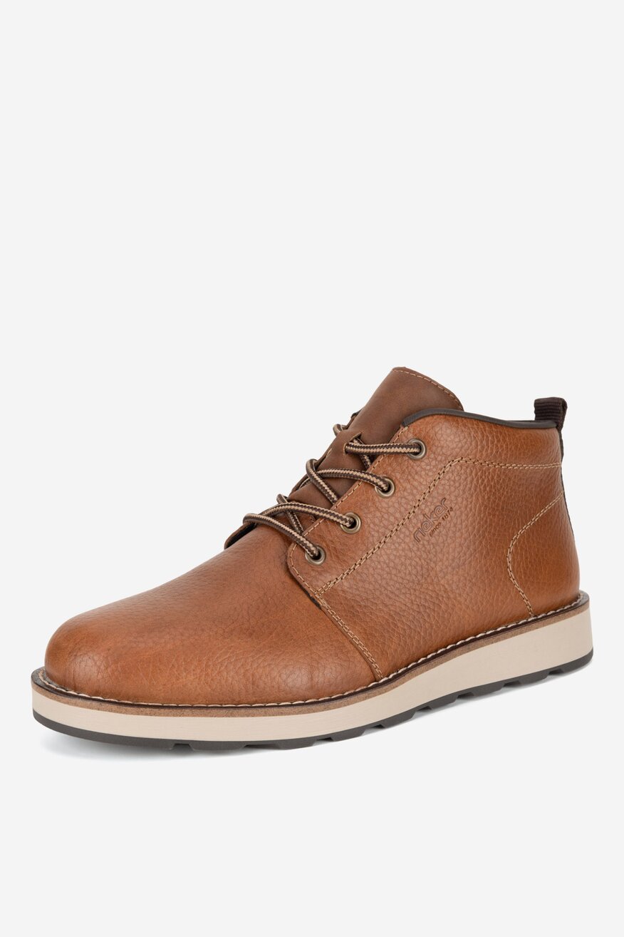 Trzewiki skórzane ocieplane