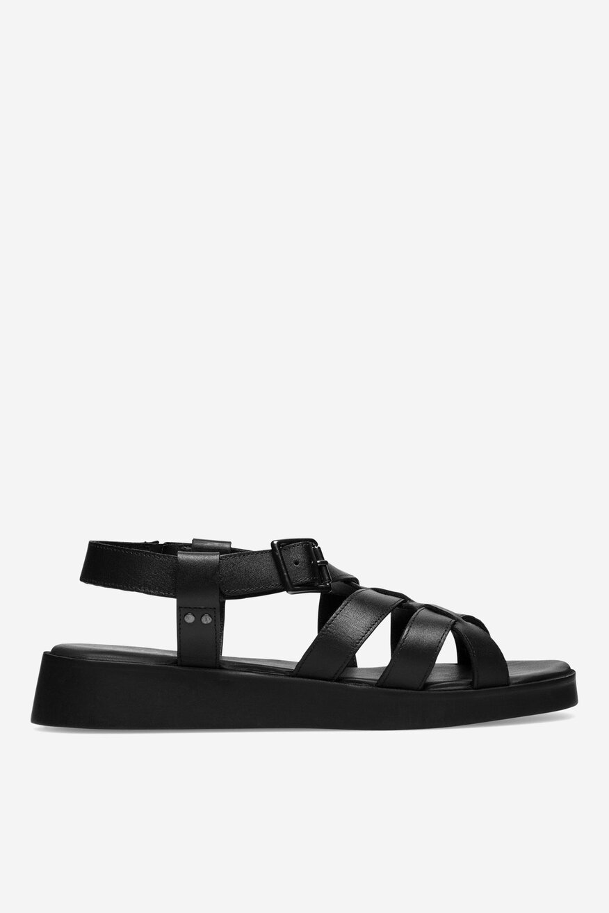 Skórzane sandały