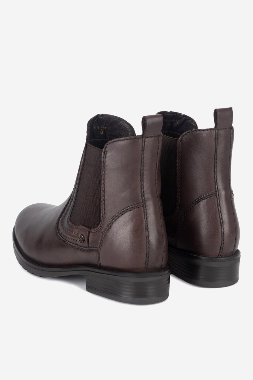 Sztyblety skórzane ocieplane