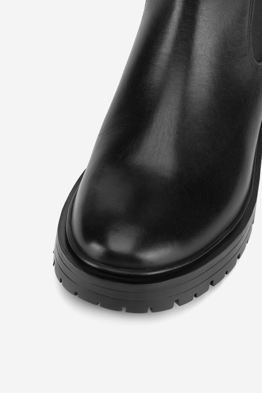 Sztyblety skórzane ocieplane