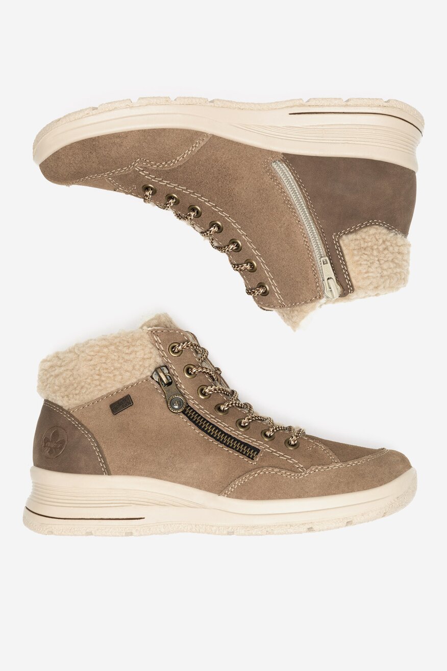 Trzewiki skórzane ocieplane