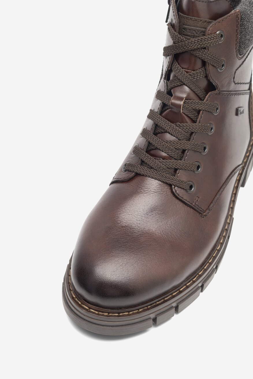 Trzewiki skórzane ocieplane