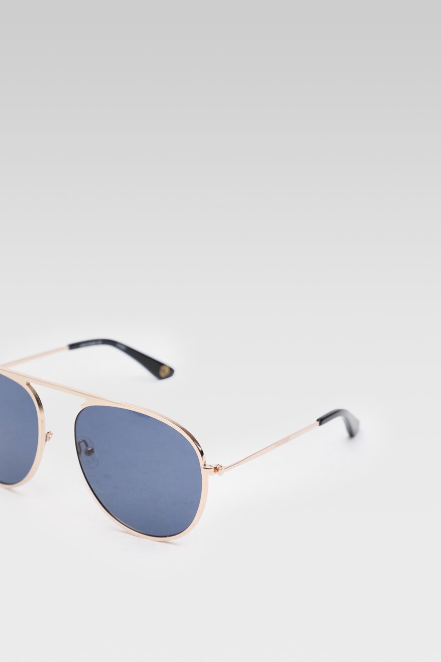 Okulary przeciwsłoneczne złote