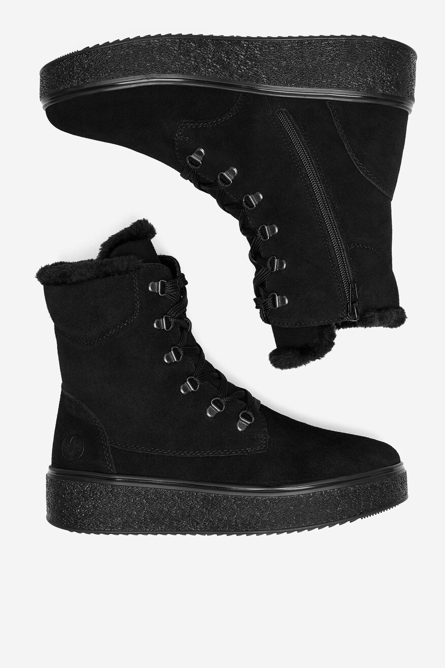 Trzewiki skórzane ocieplane