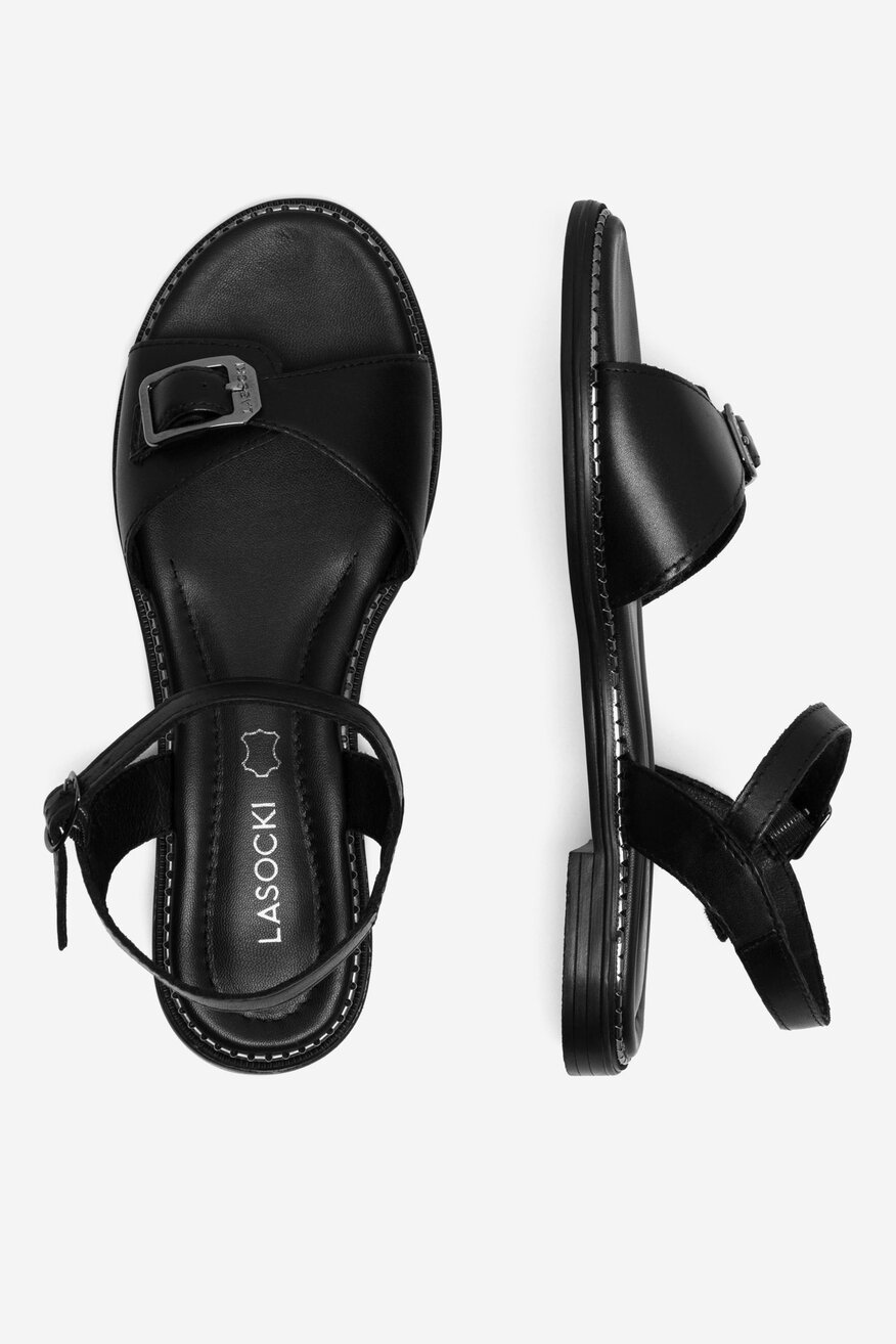 Sandały skórzane