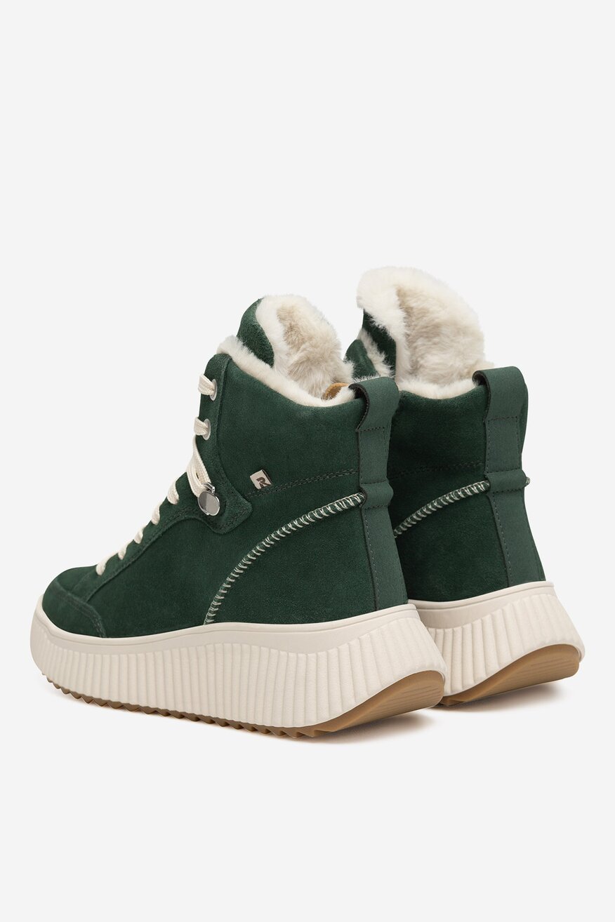 Trzewiki skórzane ocieplane