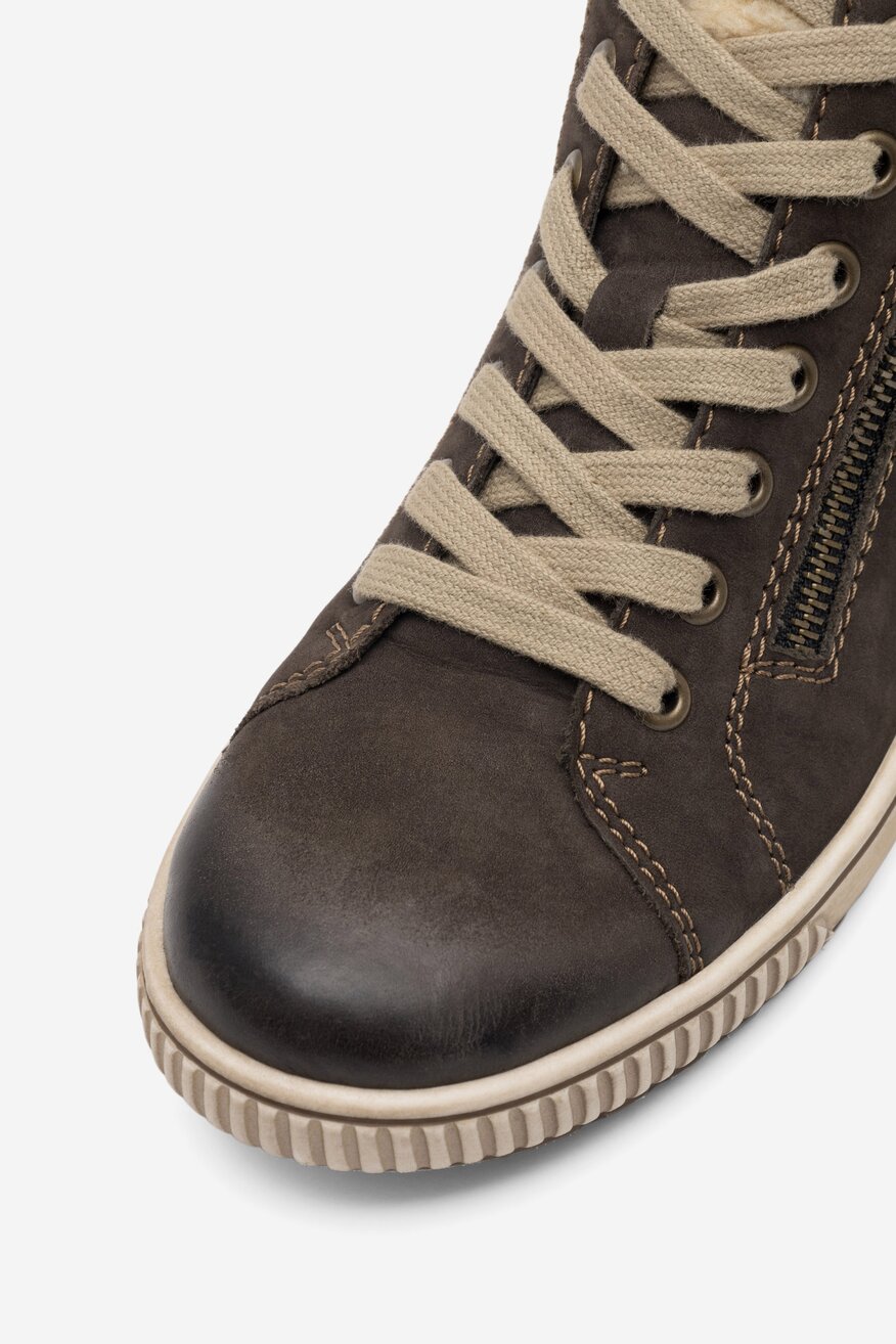Trzewiki skórzane ocieplane