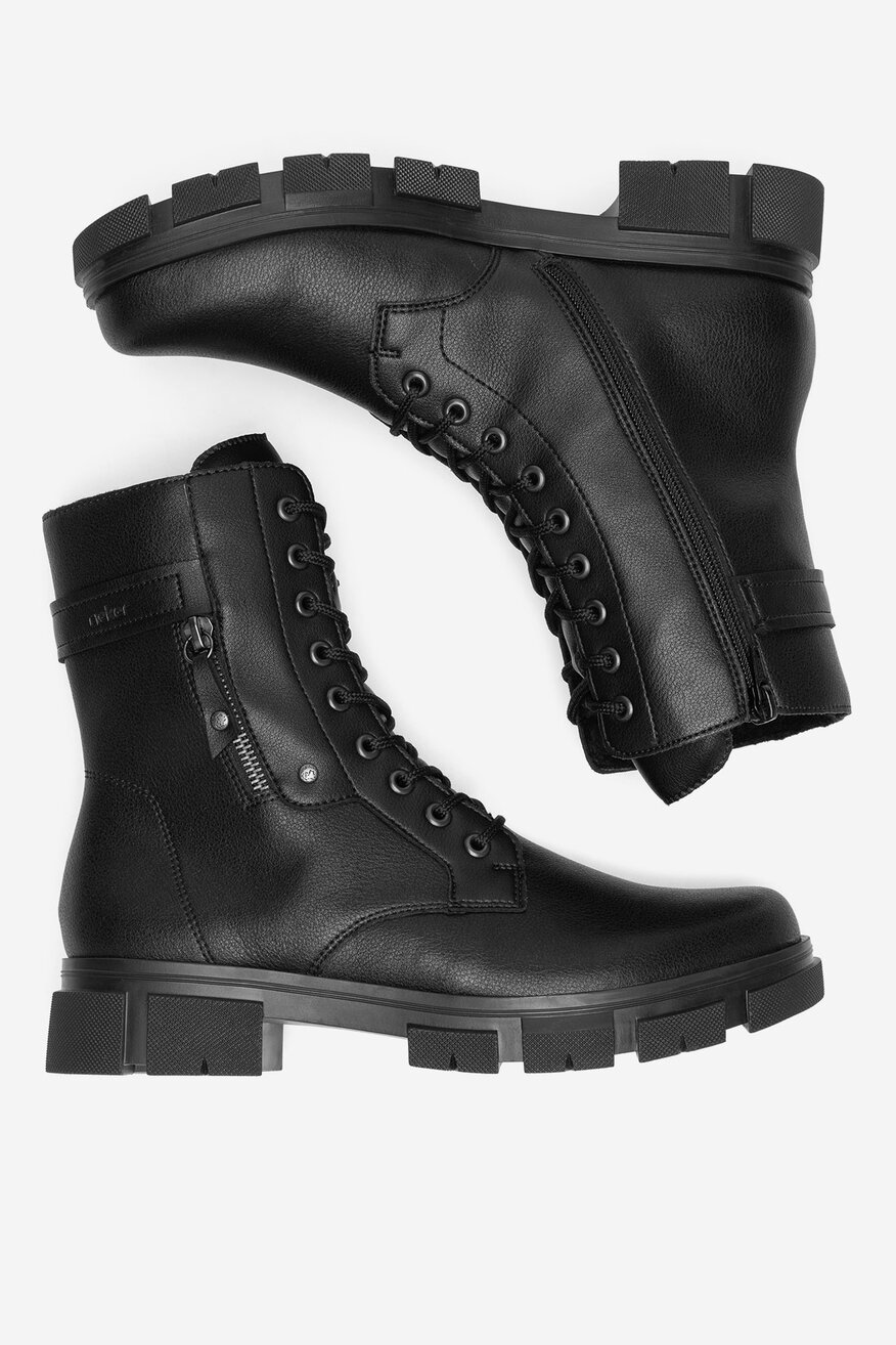 Trzewiki skórzane ocieplane