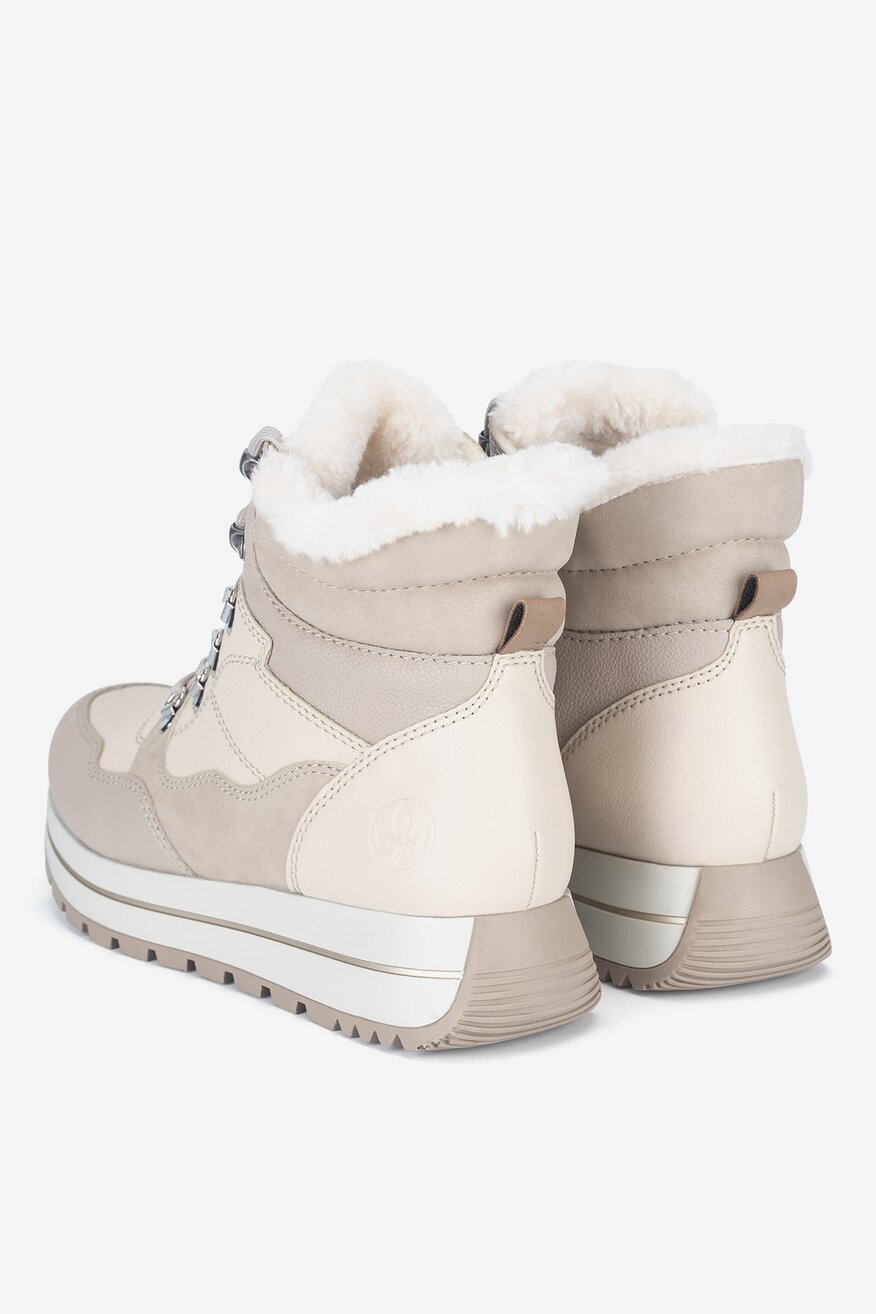 Trzewiki skórzane ocieplane