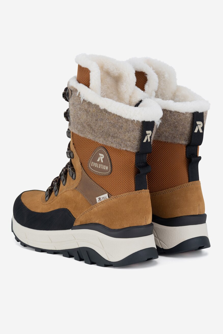 Trzewiki skórzane ocieplane