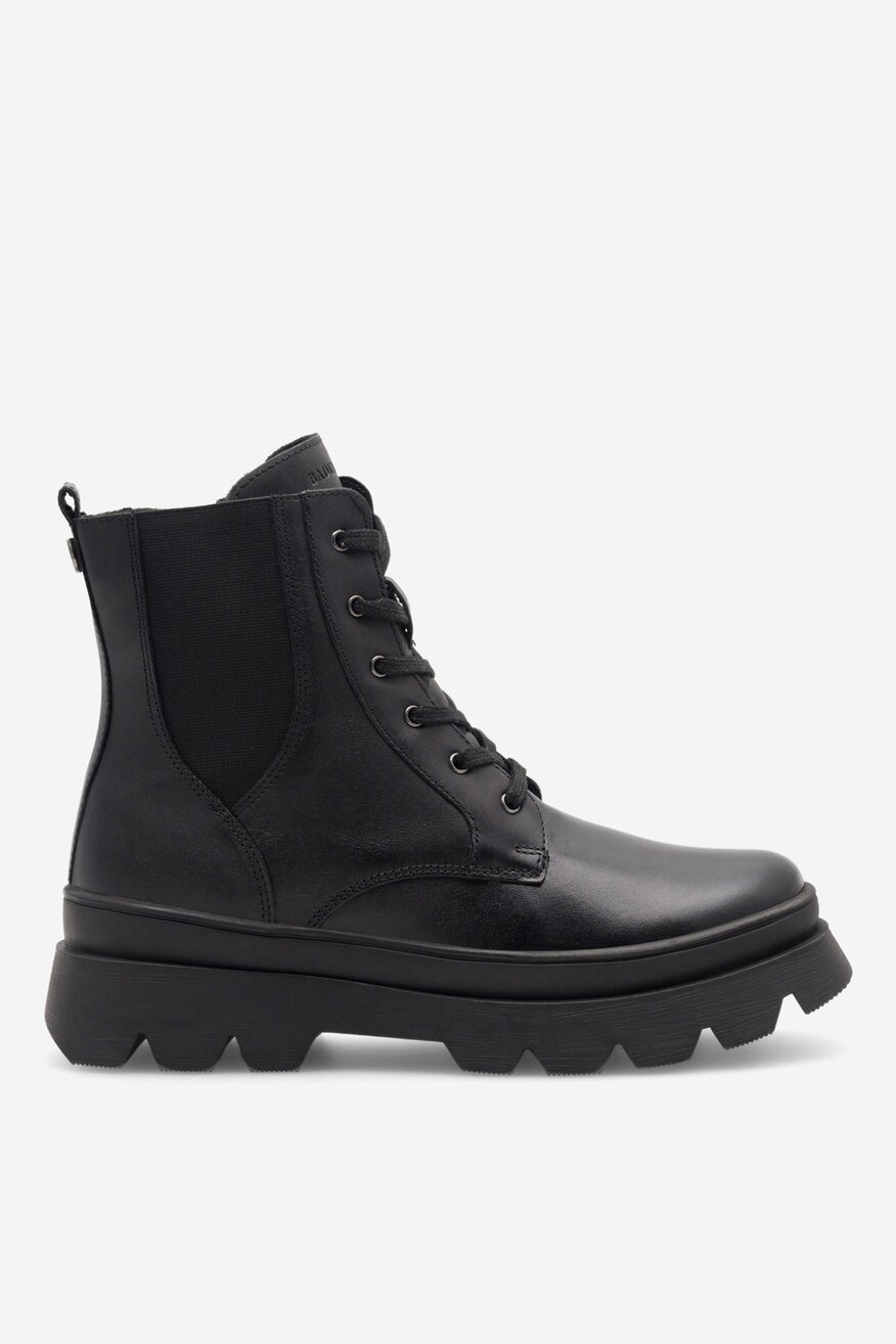 Trzewiki skórzane ocieplane