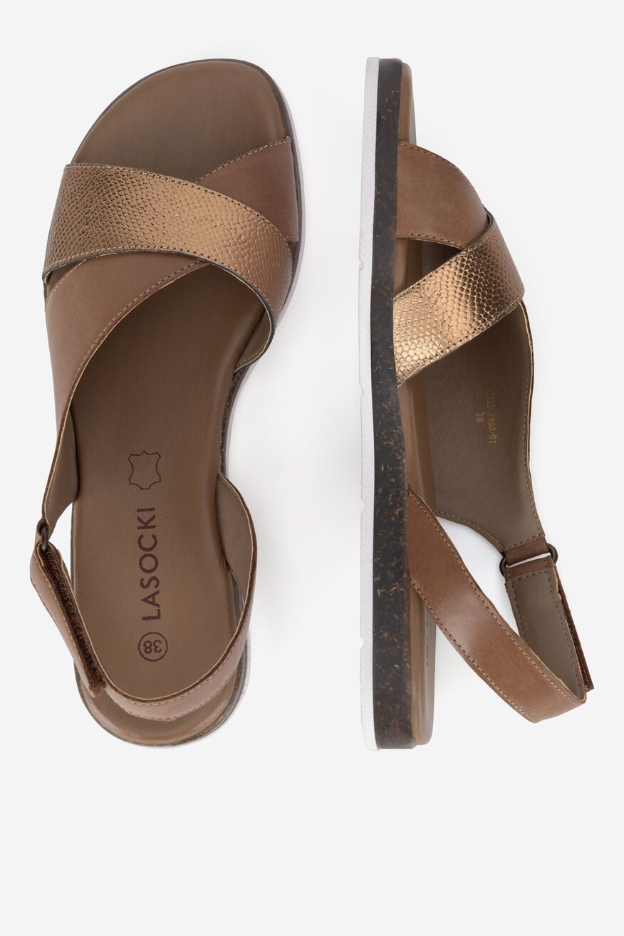 Sandały skórzane