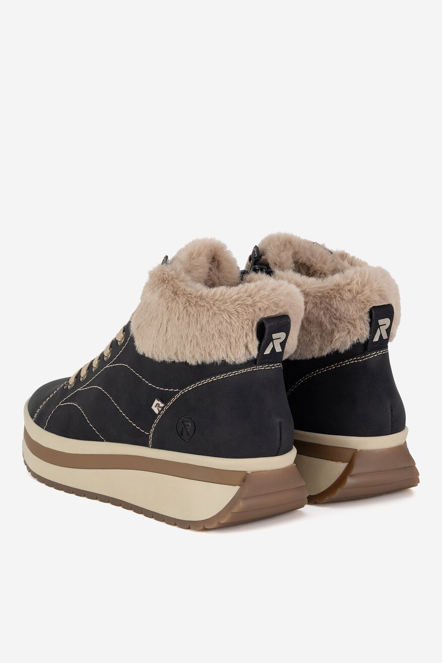 Trzewiki skórzane ocieplane