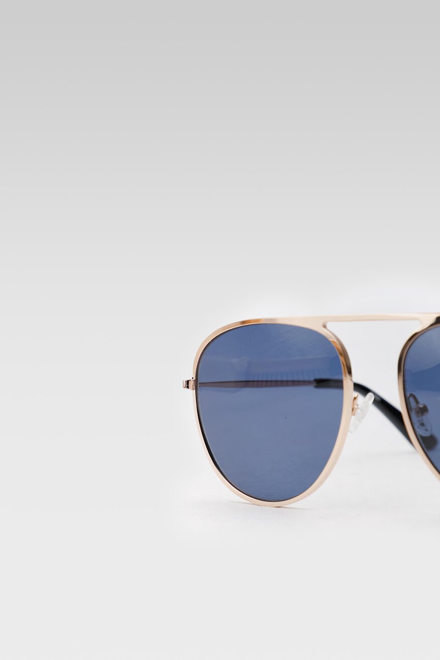 Okulary przeciwsłoneczne złote