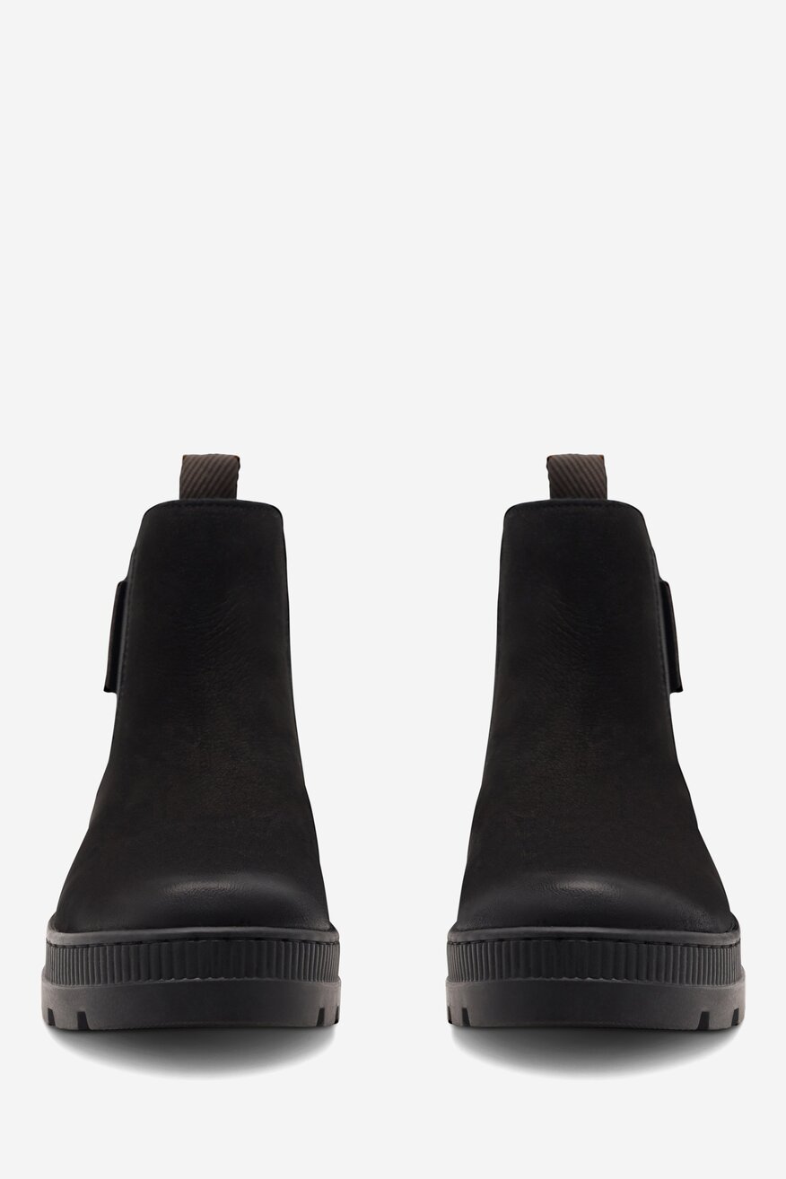 Sztyblety skórzane ocieplane