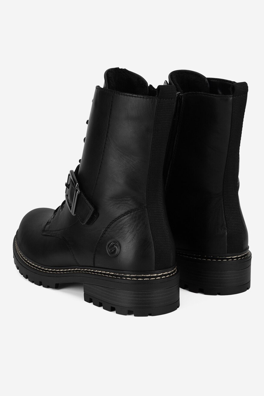 Trzewiki skórzane ocieplane