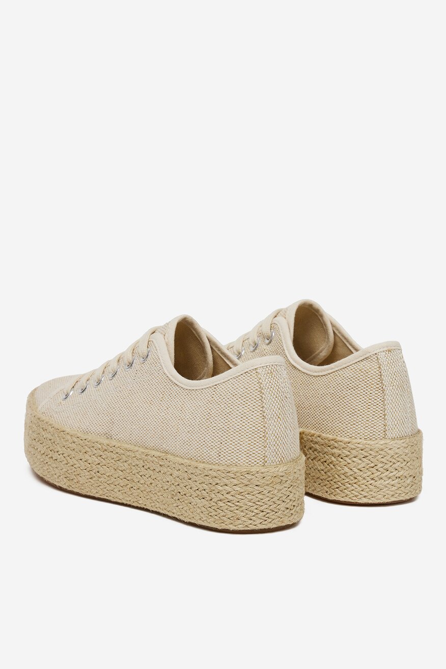 Espadryle sznurowane