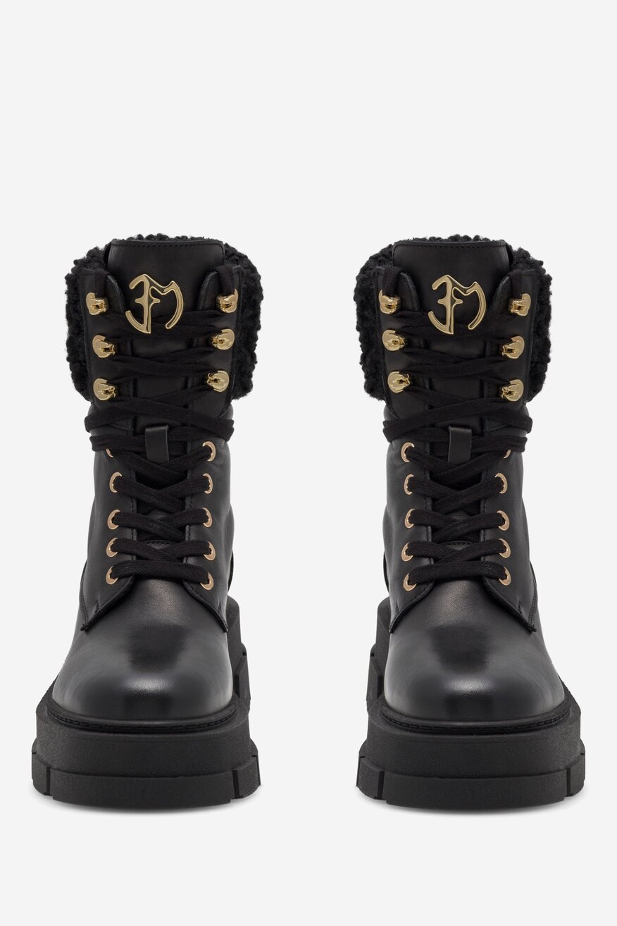 Trzewiki skórzane ocieplane