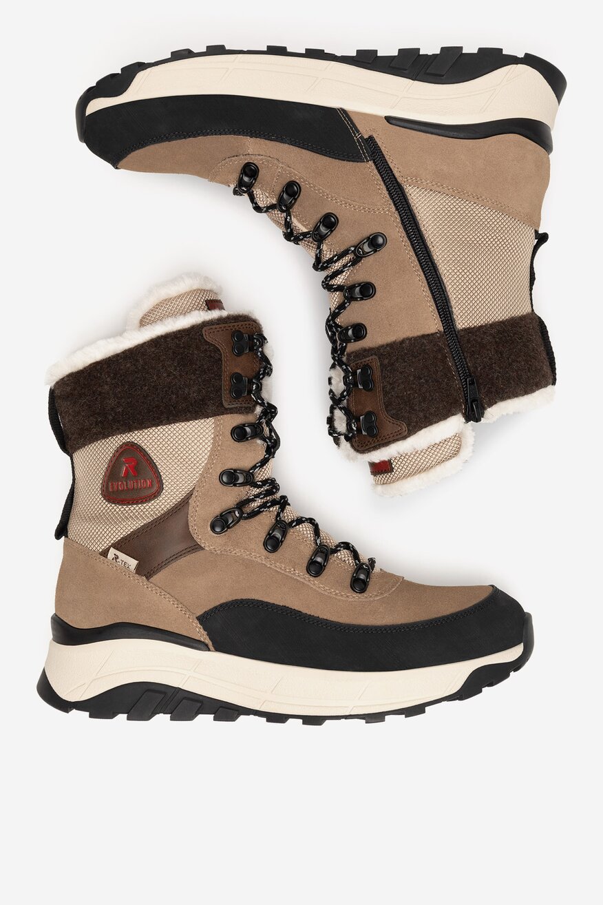 Trzewiki skórzane ocieplane