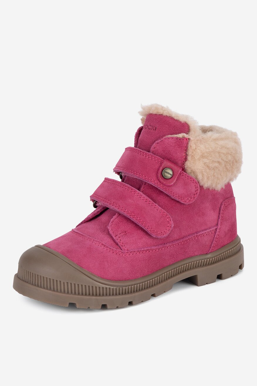 Trzewiki skórzane ocieplane