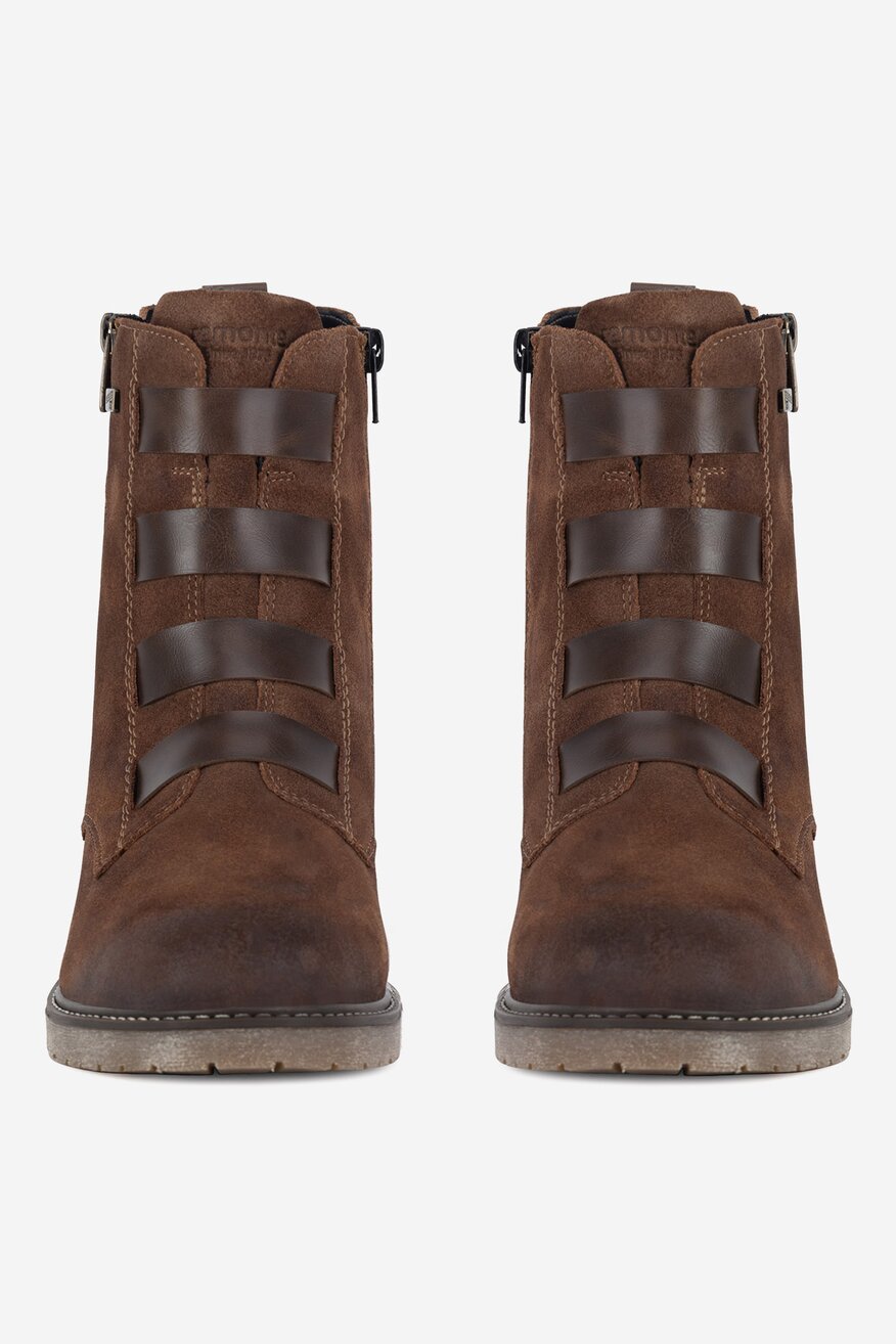 Trzewiki skórzane na słupku