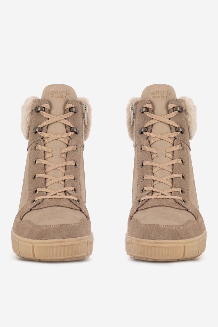 Trzewiki skórzane ocieplane