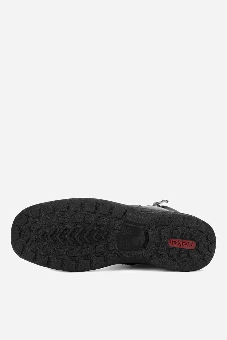 Botki skórzane ocieplane