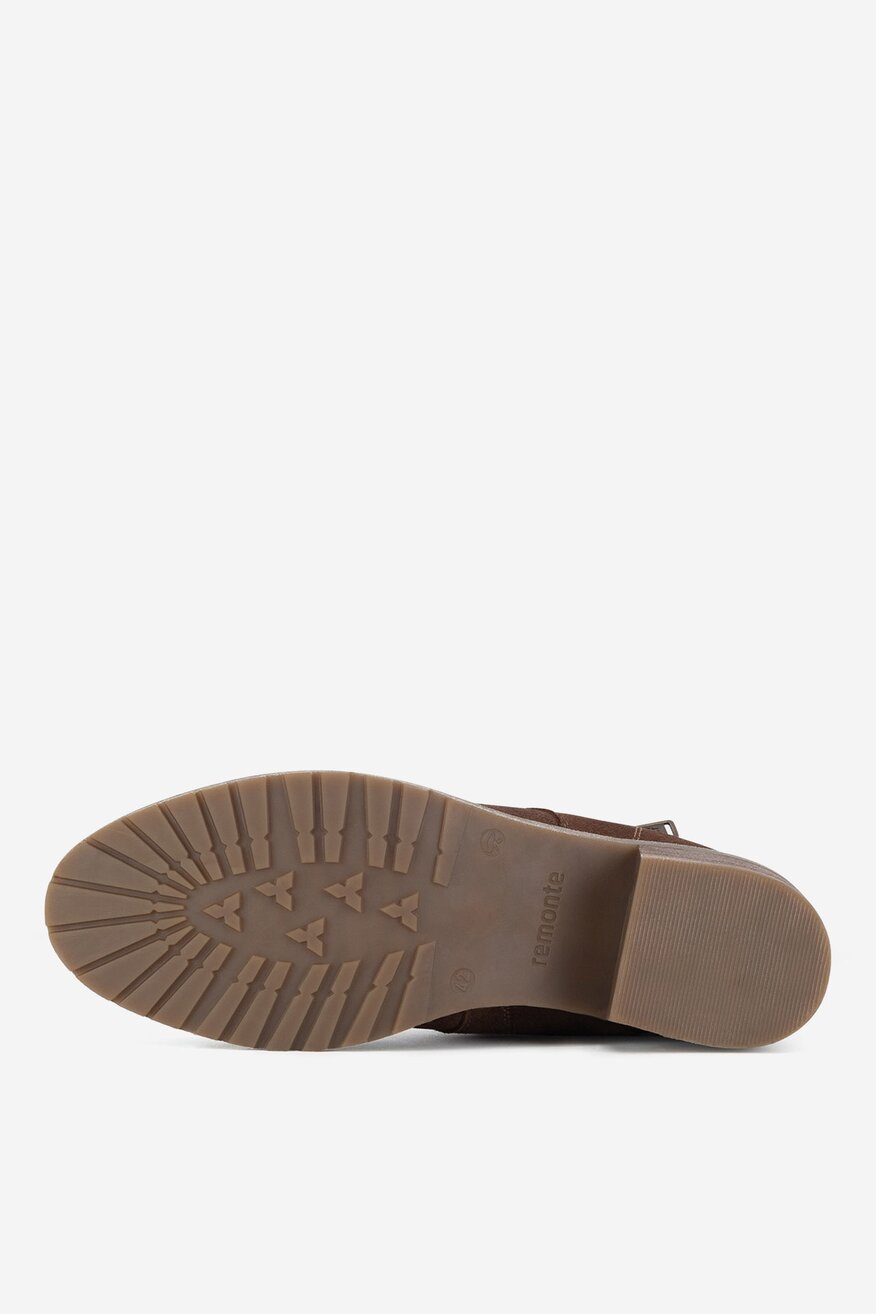 Trzewiki skórzane na słupku