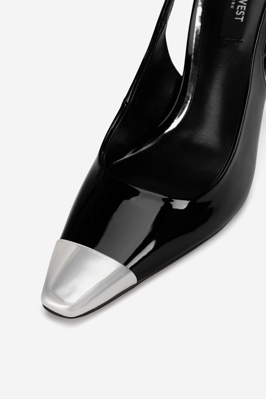 Czółenka lakierowane