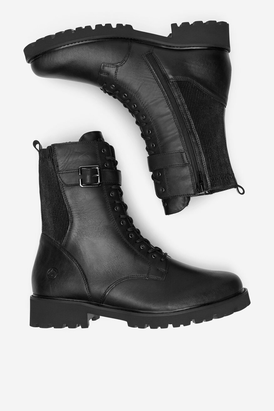 Trzewiki skórzane ocieplane