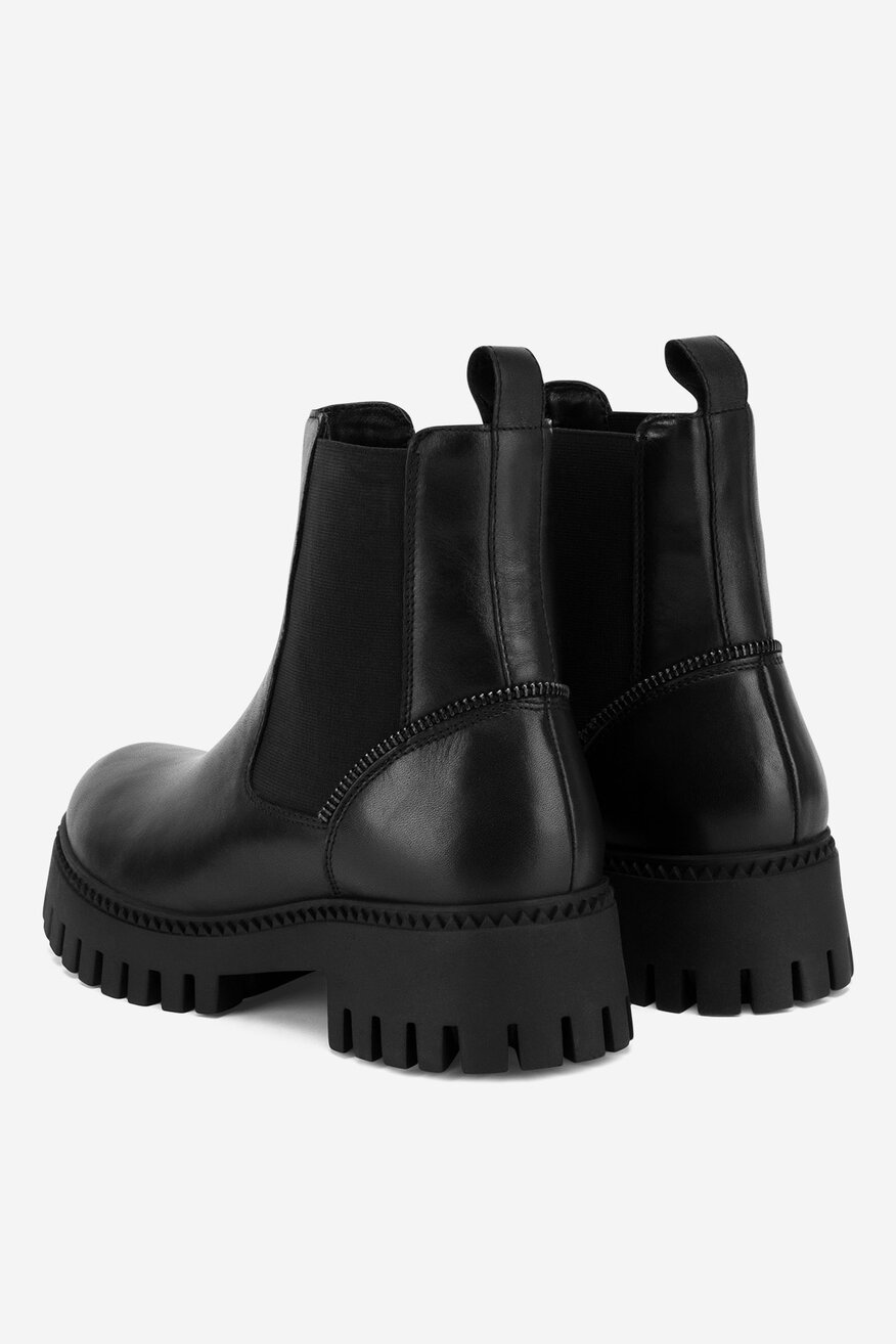 Sztyblety skórzane ocieplane