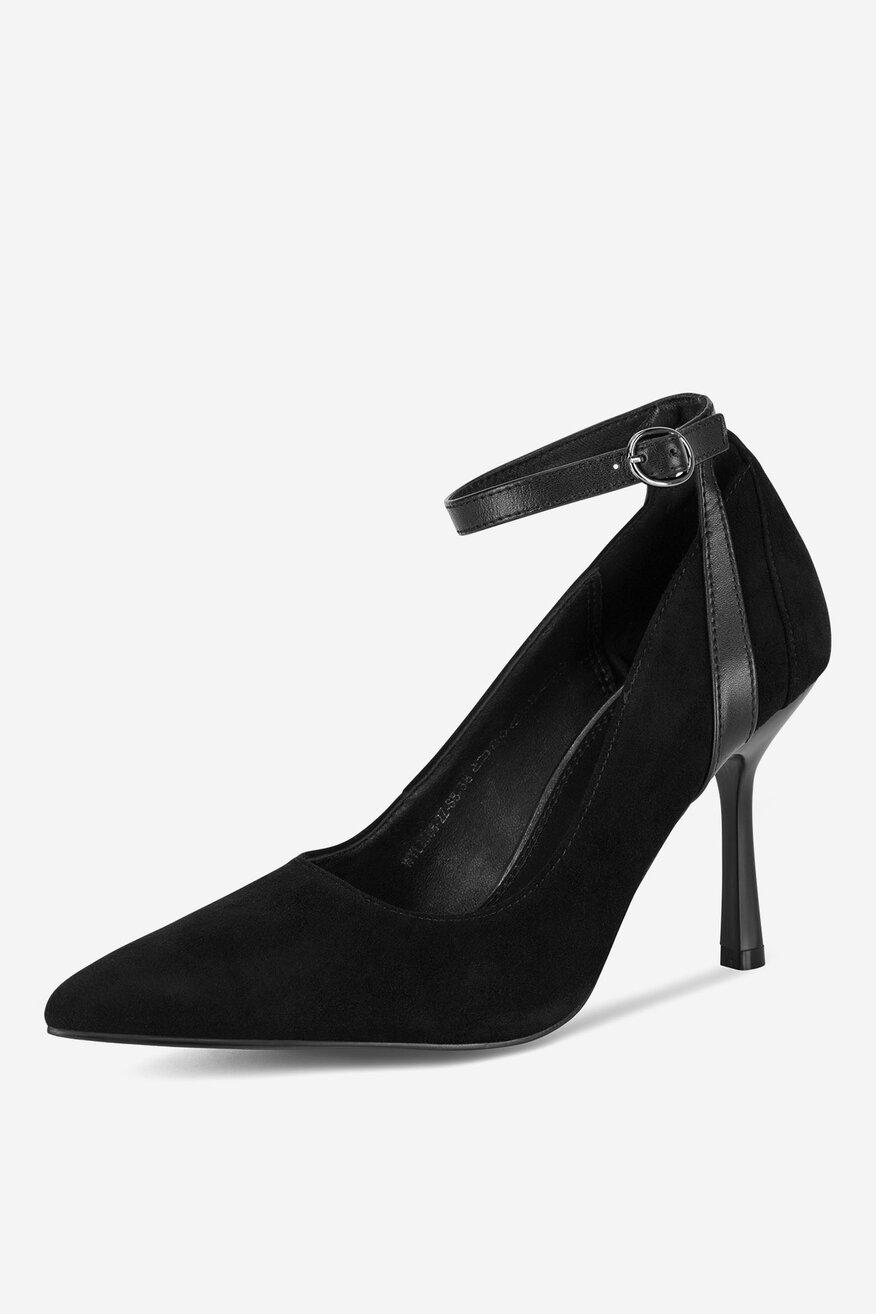 Czółenka skórzane