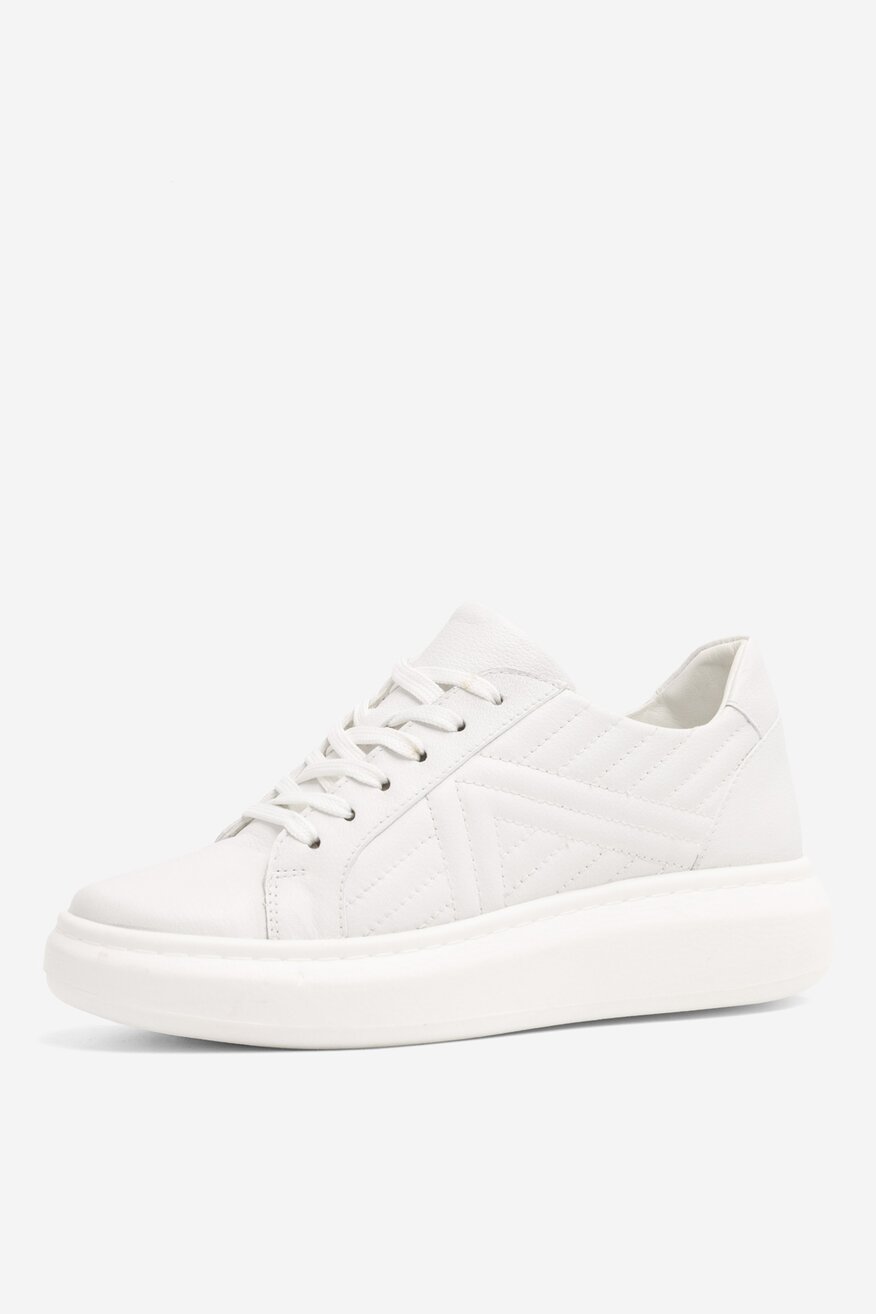 Sergio Bardi - Sneakersy skórzane