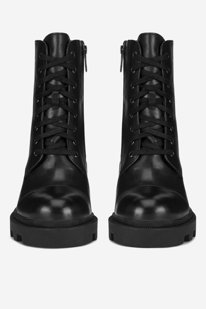 Trzewiki skórzane ocieplane