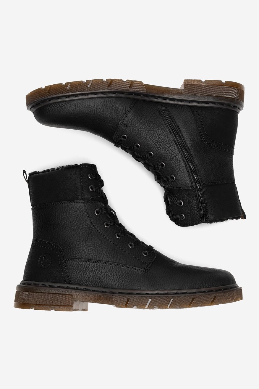 Trzewiki skórzane ocieplane