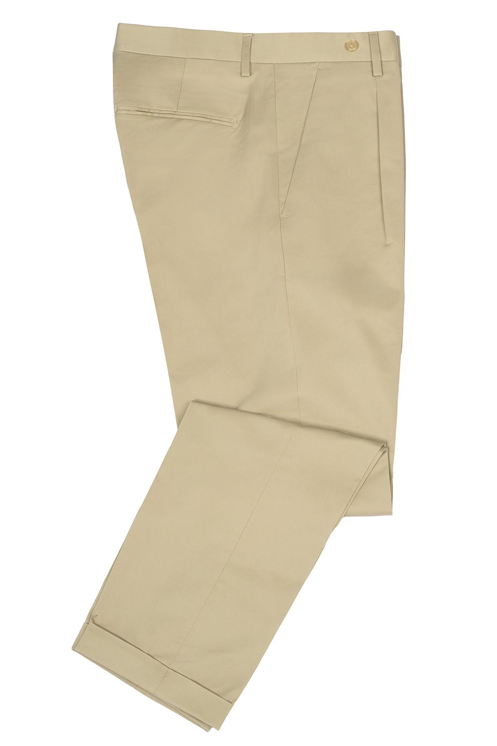 Pantaloni slim bej uni