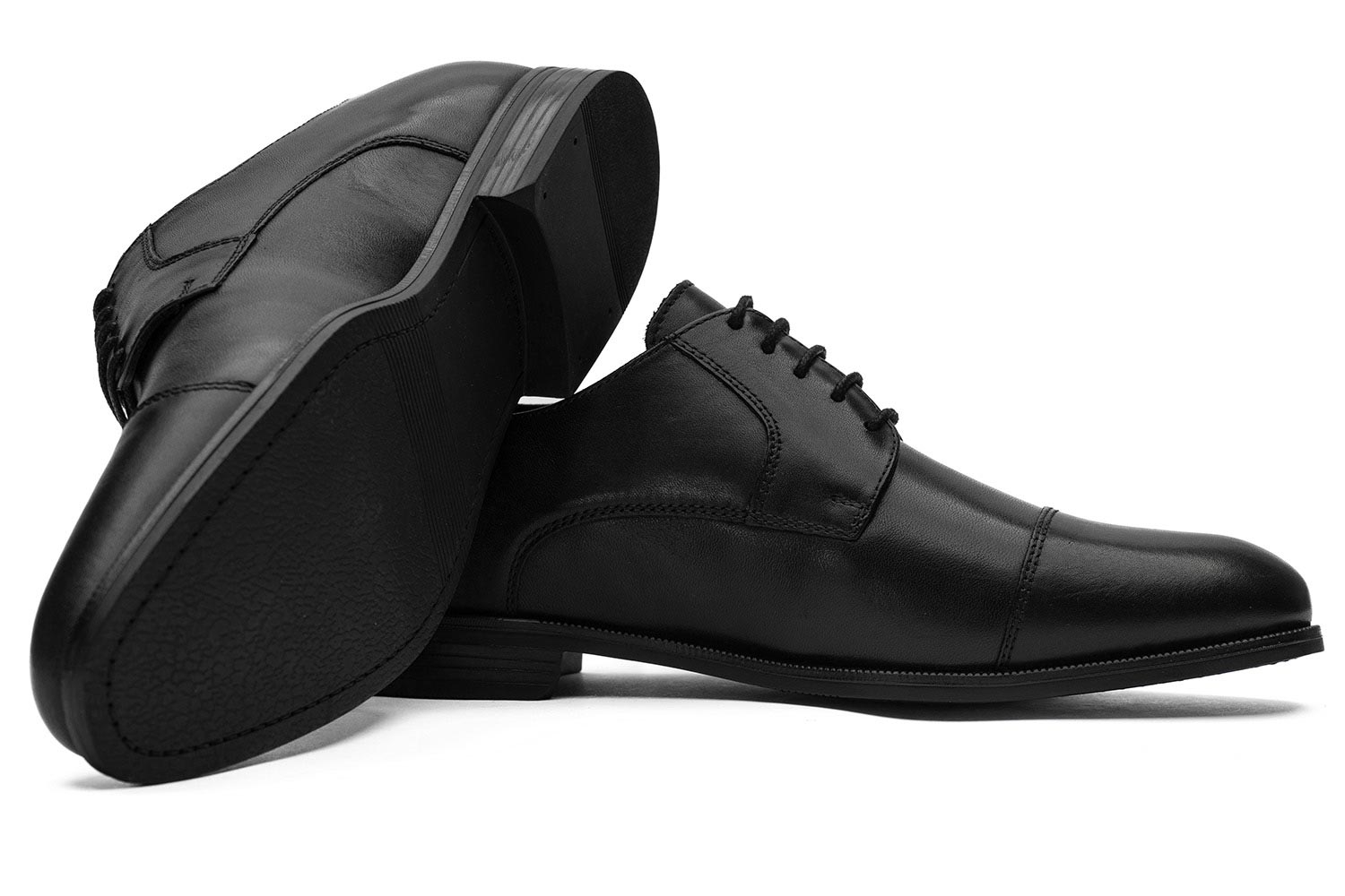 Pantofi negri piele naturala