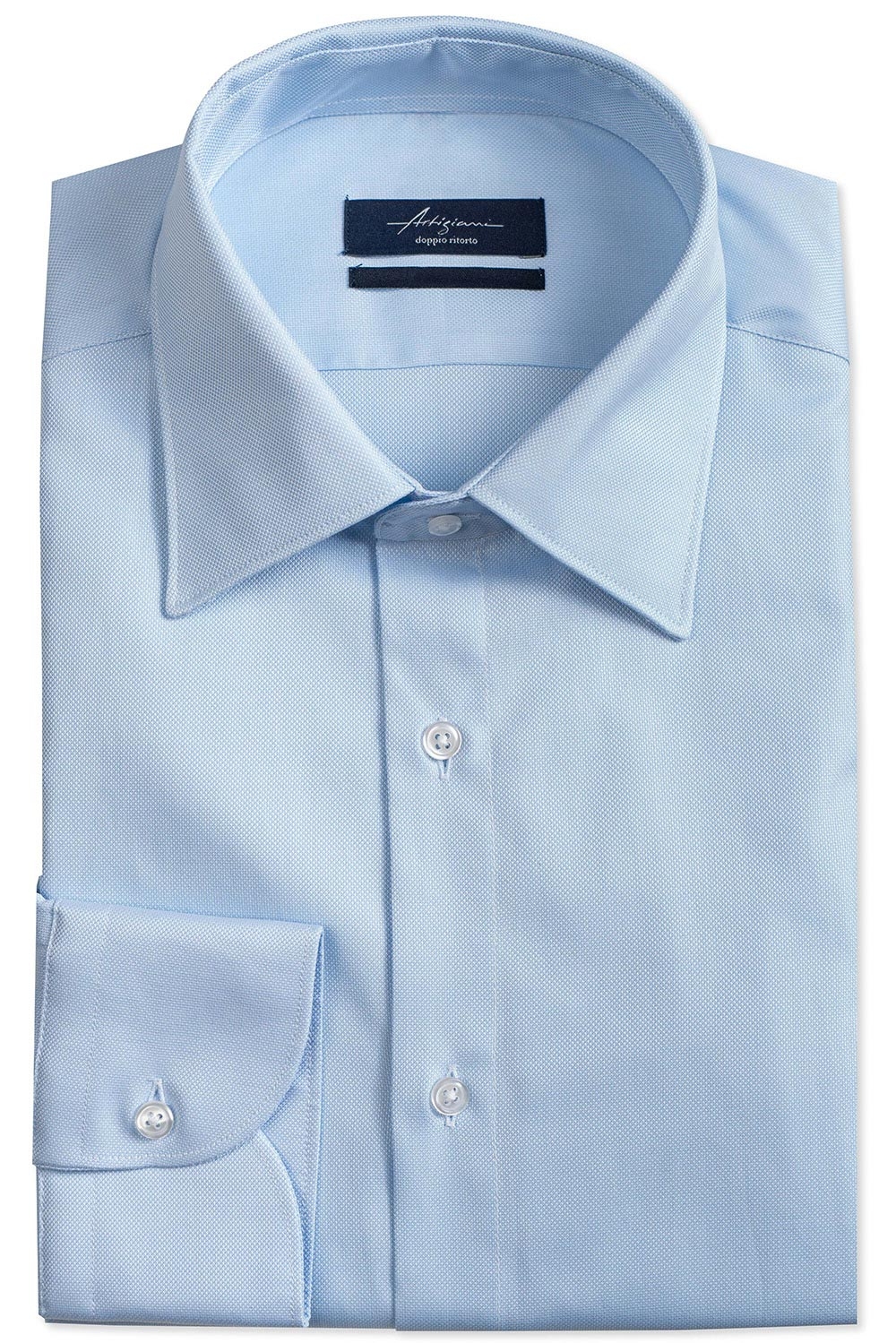 Camasa shaped bleu uni