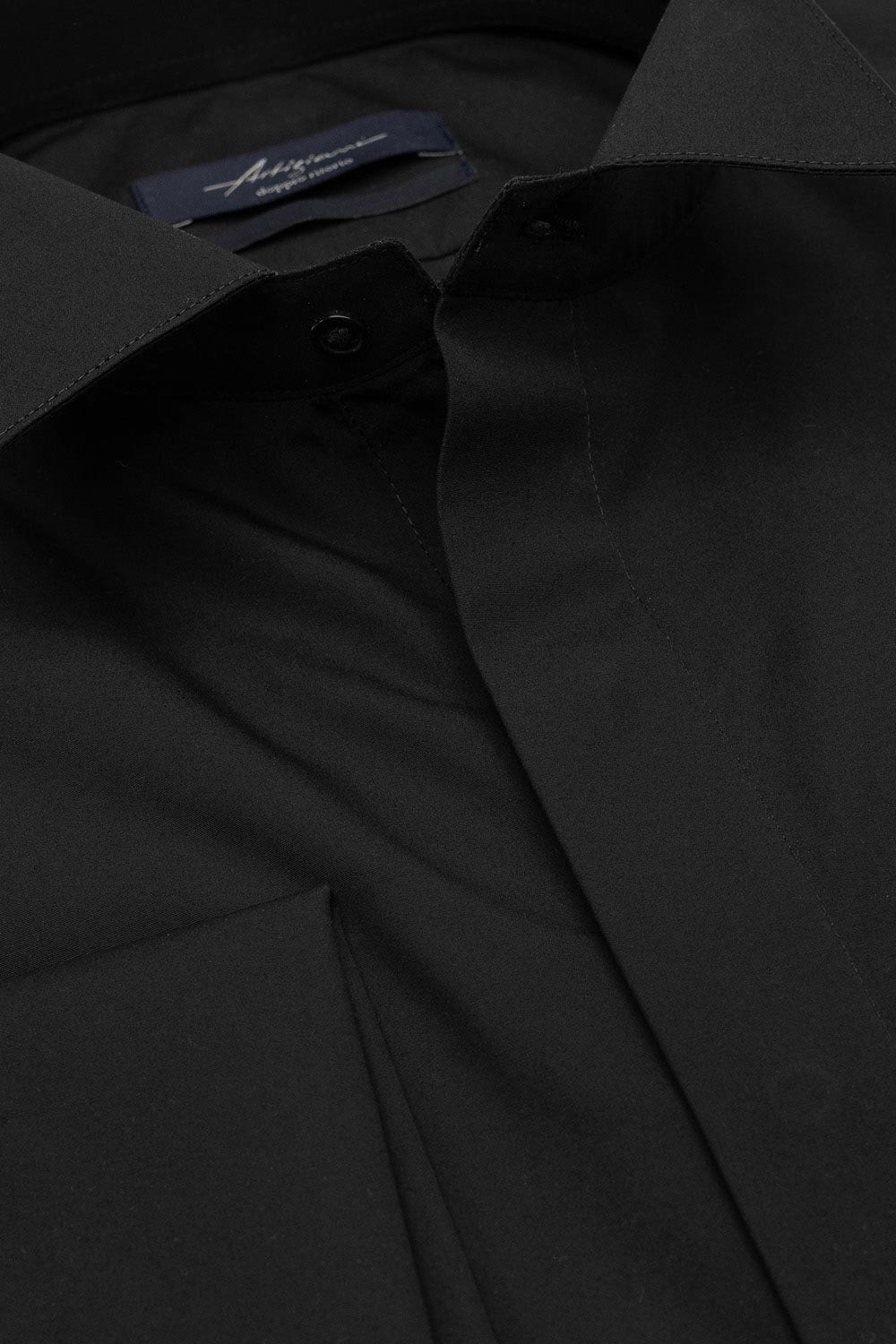 Camasa slim neagra uni