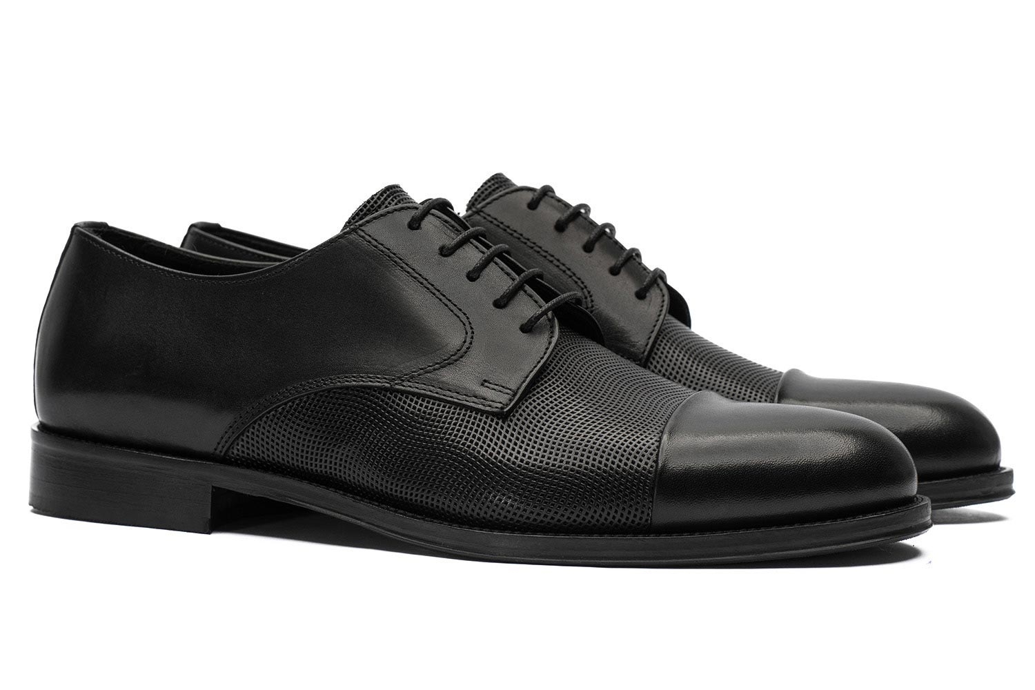 Pantofi negri piele naturala