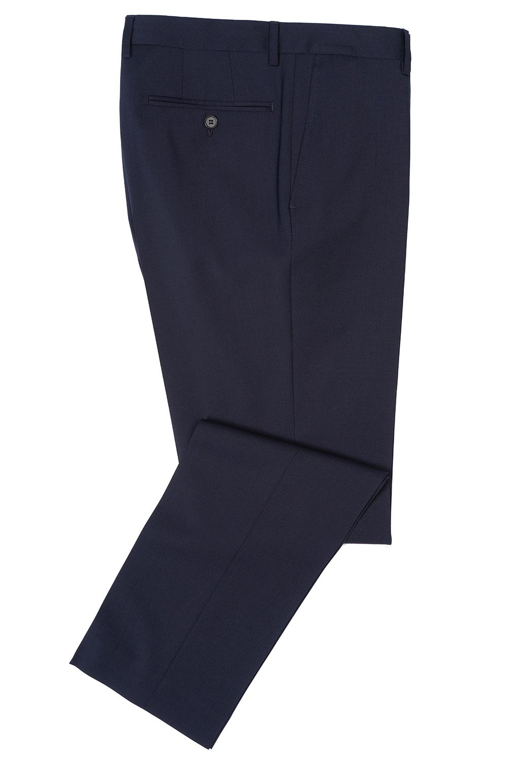 Pantaloni superslim riccof bleumarin uni