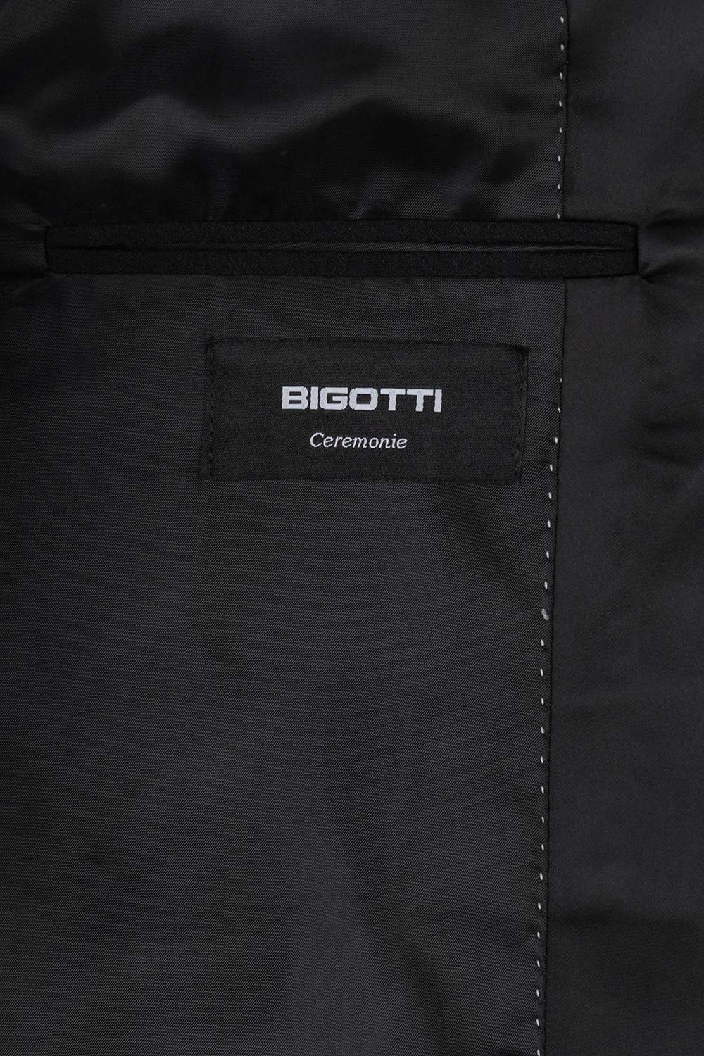 Costum slim negru print floral